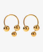 Stainless Steel Ball Earrings - Body By J'ne