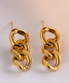 Stainless Steel Chain Earrings - Body By J'ne