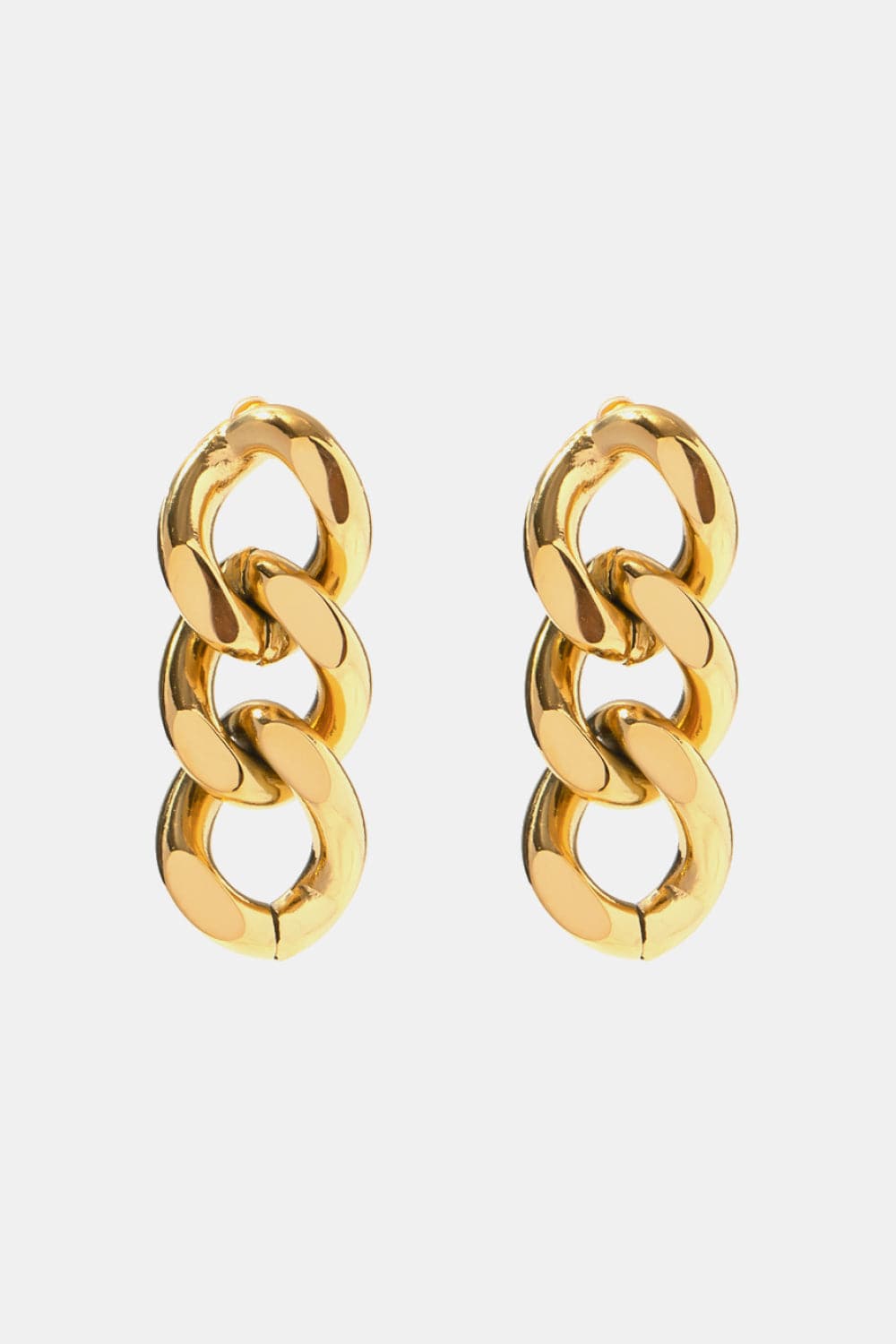 Stainless Steel Chain Earrings - Body By J'ne