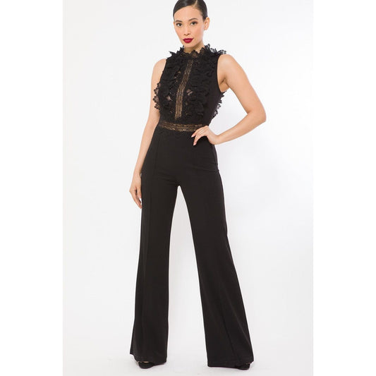 Strike A Pose Jumpsuit in Black - Body By J'ne