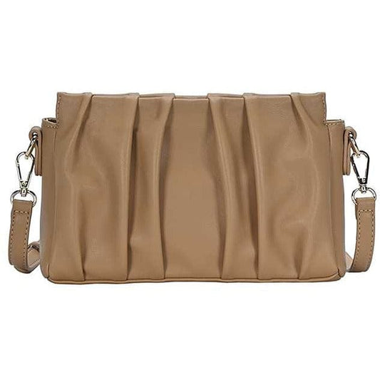 Stylish Smooth Wrinkled Crossbody Bag - Body By J'ne