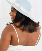 Summer Blues Fedora Hat - Body By J'ne