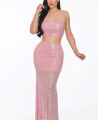 Sxy Back Sequin Maxi Dress - Body By J'ne