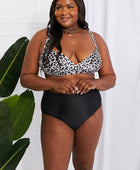 Take A Dip Twist High-Rise Bikini in Leopard - Body By J'ne