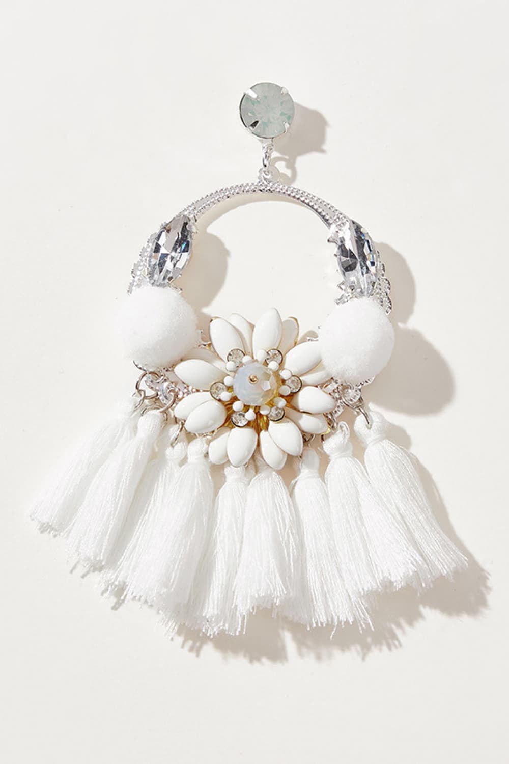 Tassel Detail Dangle Earrings - Body By J'ne