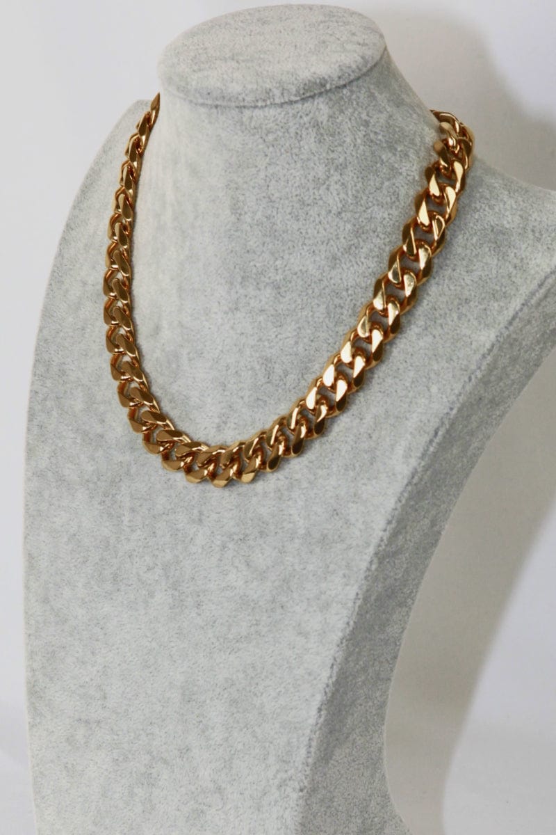 Thick Curb Chain Stainless Steel Necklace - Body By J'ne