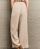 Tie Waist Long Pants - Body By J'ne