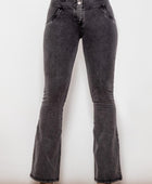 Two-Button Flare Jeans - Body By J'ne