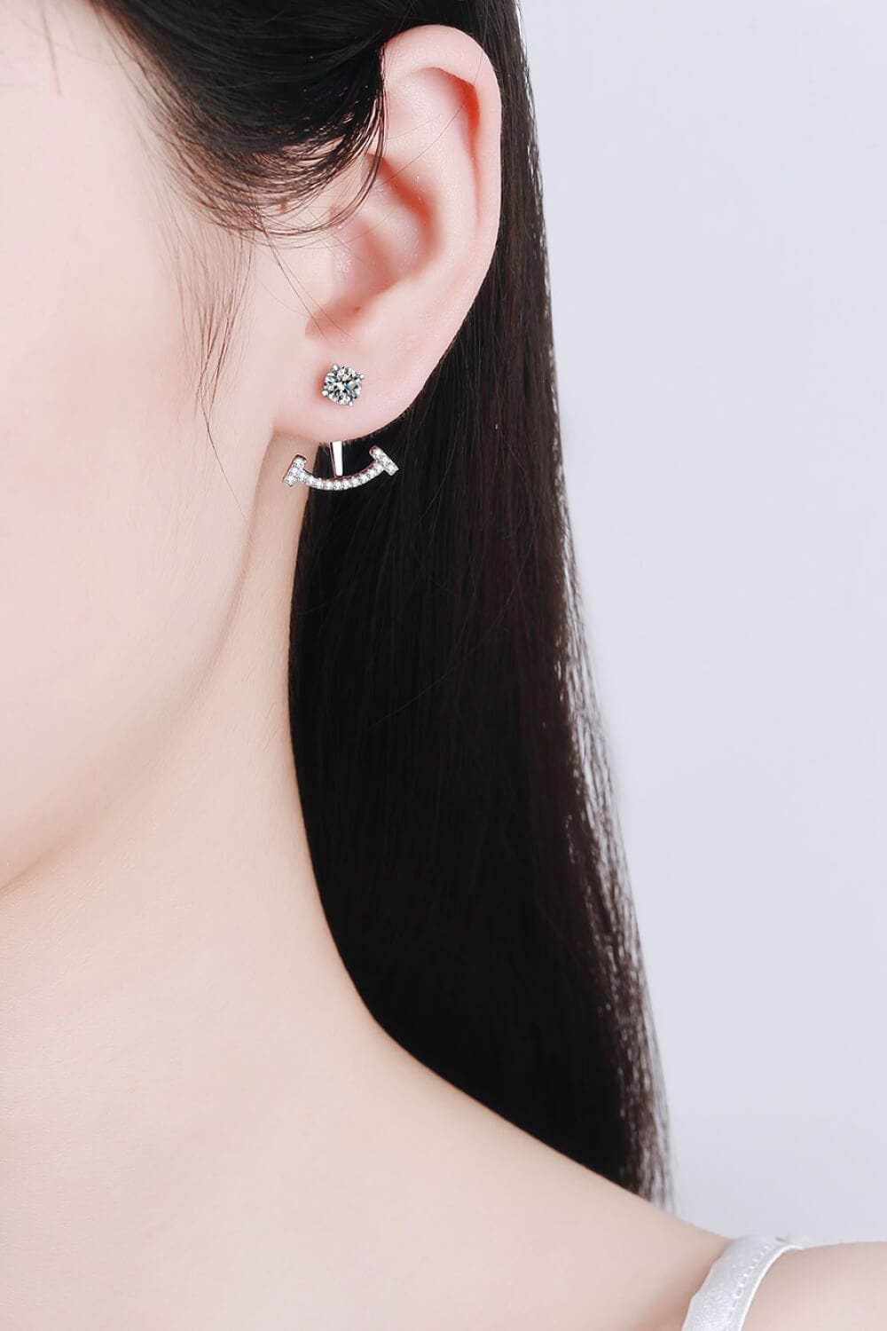 Two Ways To Wear Moissanite Earrings - Body By J'ne