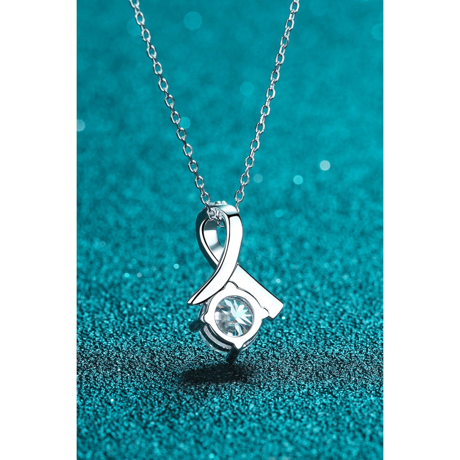 Unique and Chic Moissanite Pendant Necklace - Body By J'ne