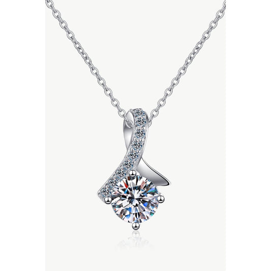 Unique and Chic Moissanite Pendant Necklace - Body By J'ne