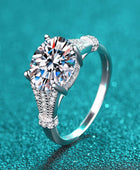 Unpredictable Day 3 Carat Moissanite Ring - Body By J'ne