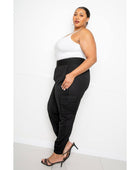 Utility Jogger Pants With Elastic Band - Body By J'ne