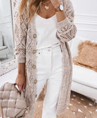 V-Neck Long Sleeve Cardigan - Body By J'ne