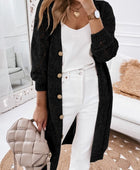 V-Neck Long Sleeve Cardigan - Body By J'ne