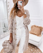 V-Neck Long Sleeve Cardigan - Body By J'ne