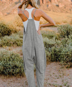 V-Neck Sleeveless Jumpsuit with Pocket - Body By J'ne