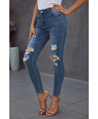Vintage Skinny Ripped Jeans - Body By J'ne