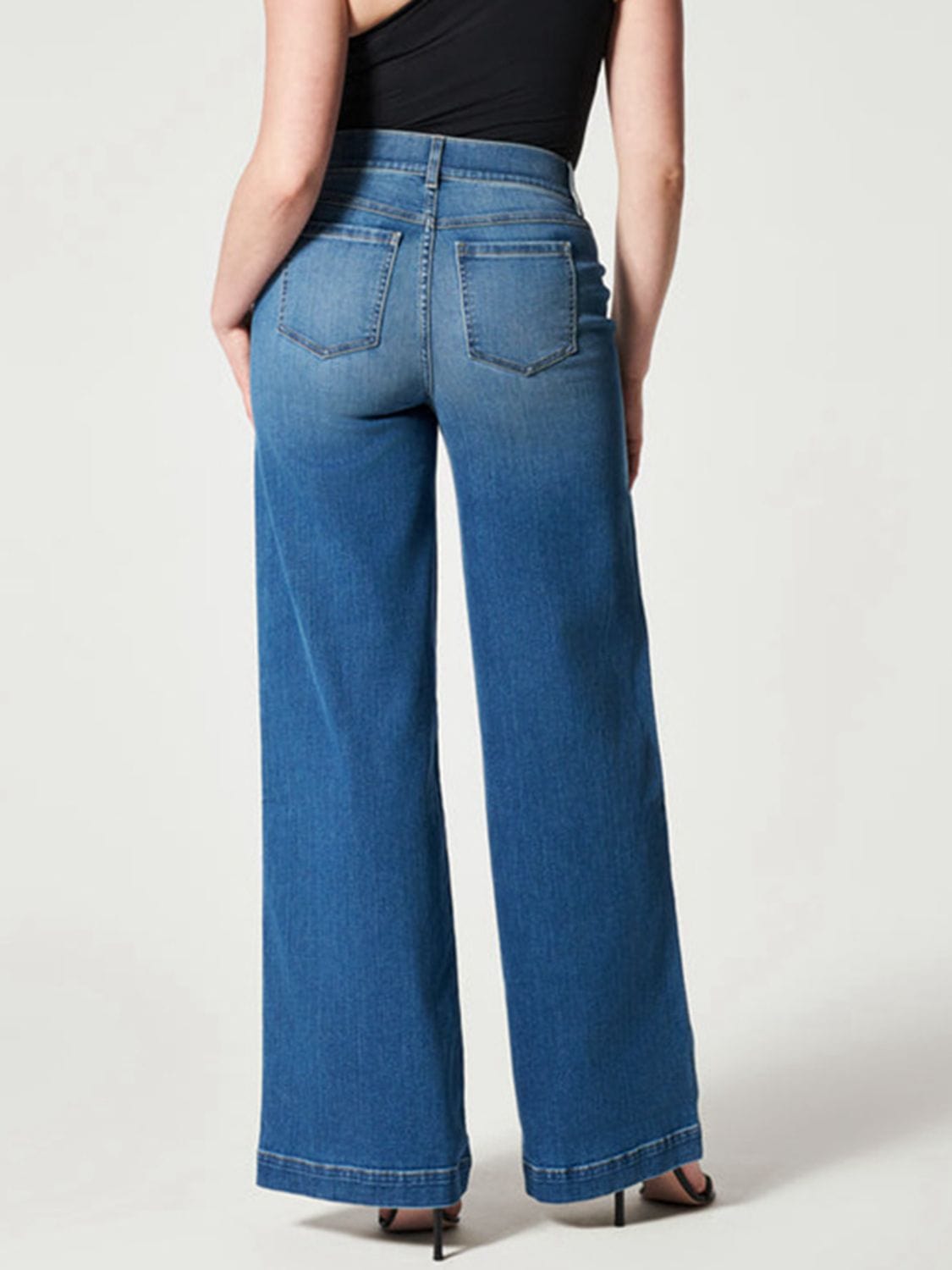 Wide Leg Long Jeans - Body By J'ne