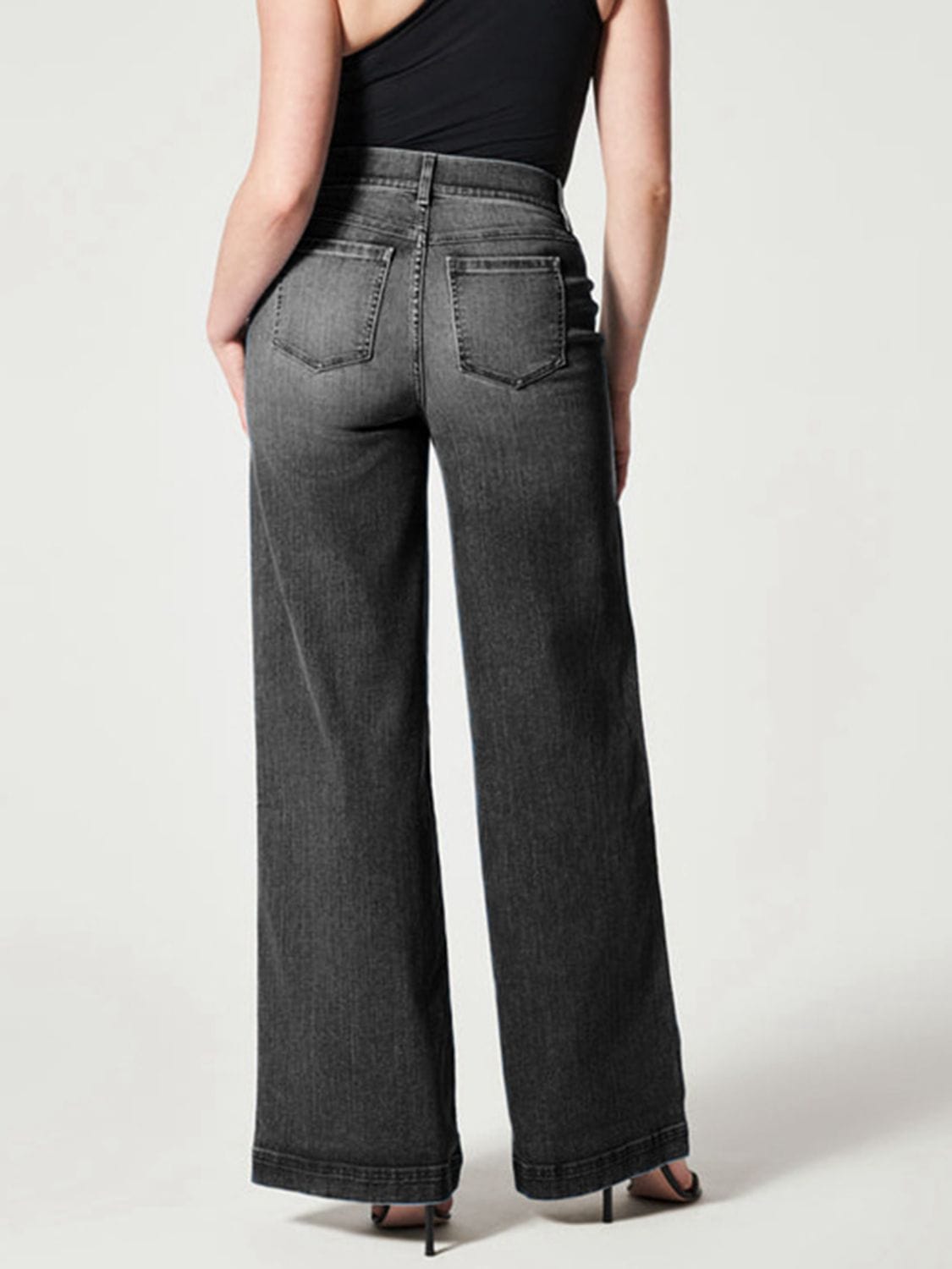 Wide Leg Long Jeans - Body By J'ne