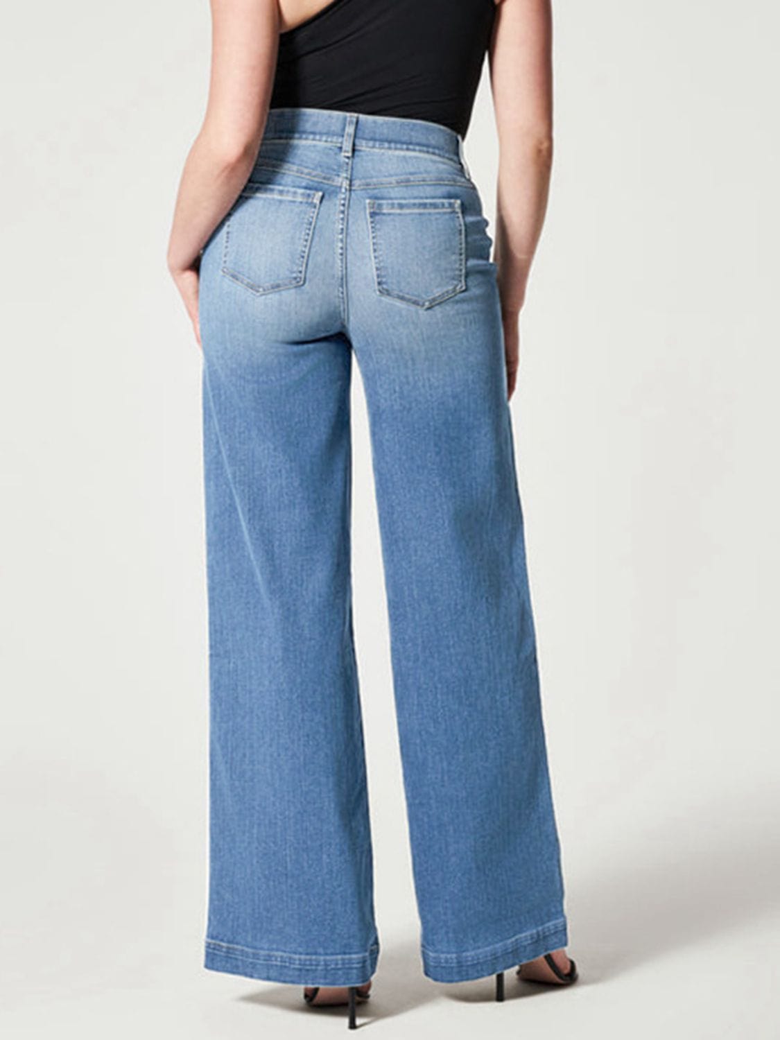 Wide Leg Long Jeans - Body By J'ne