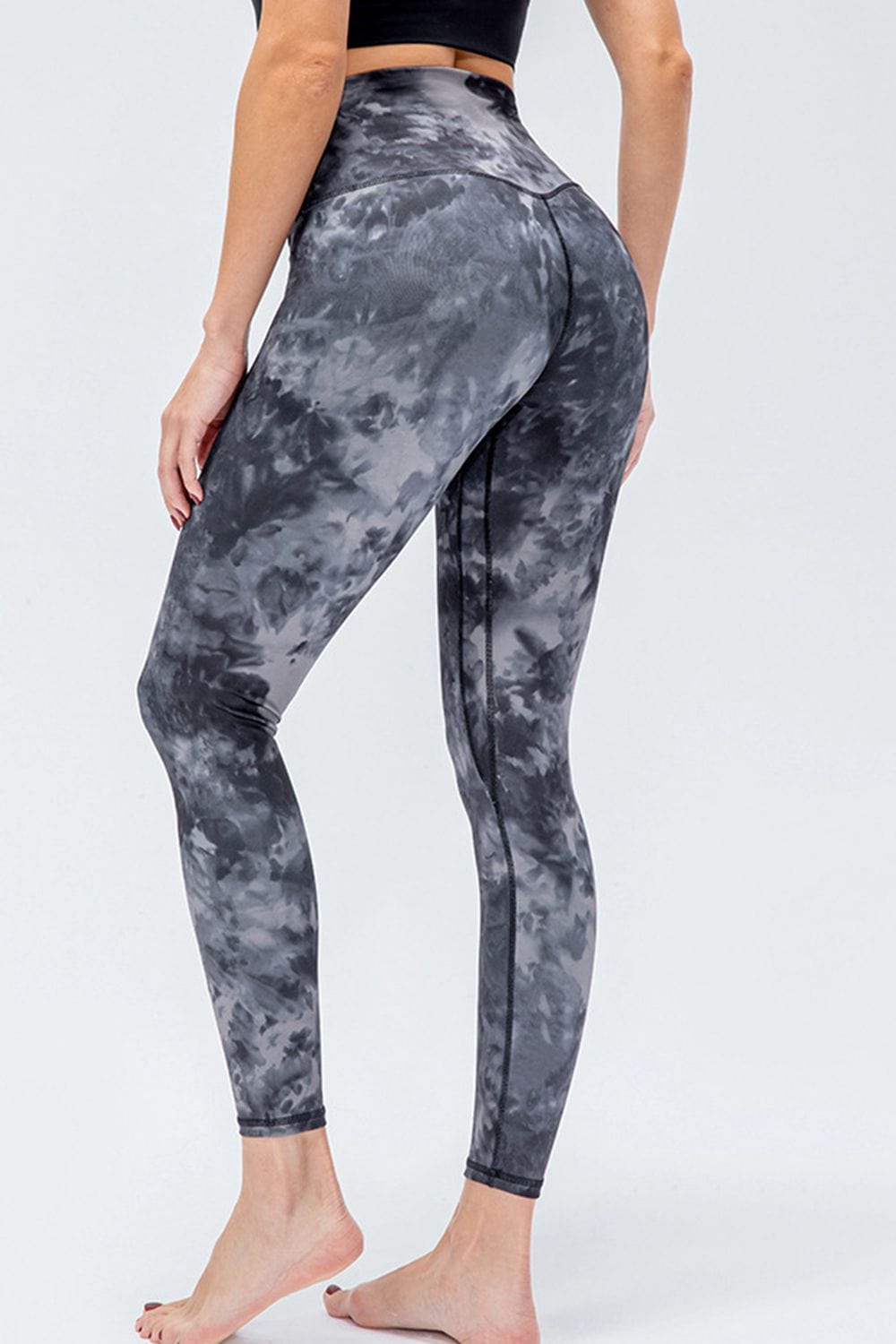 Wide Waistband Slim Fit Active Leggings - Body By J'ne
