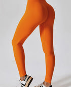 Wide Waistband Slim Fit Long Sports Leggings - Body By J'ne