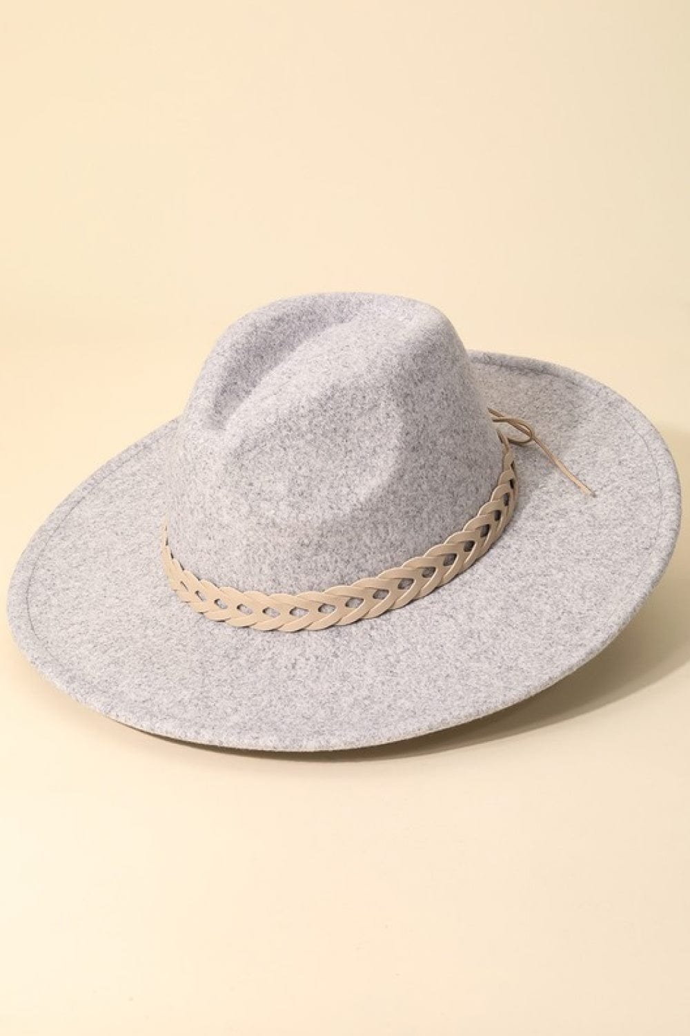 Woven Together Braided Strap Fedora - Body By J'ne