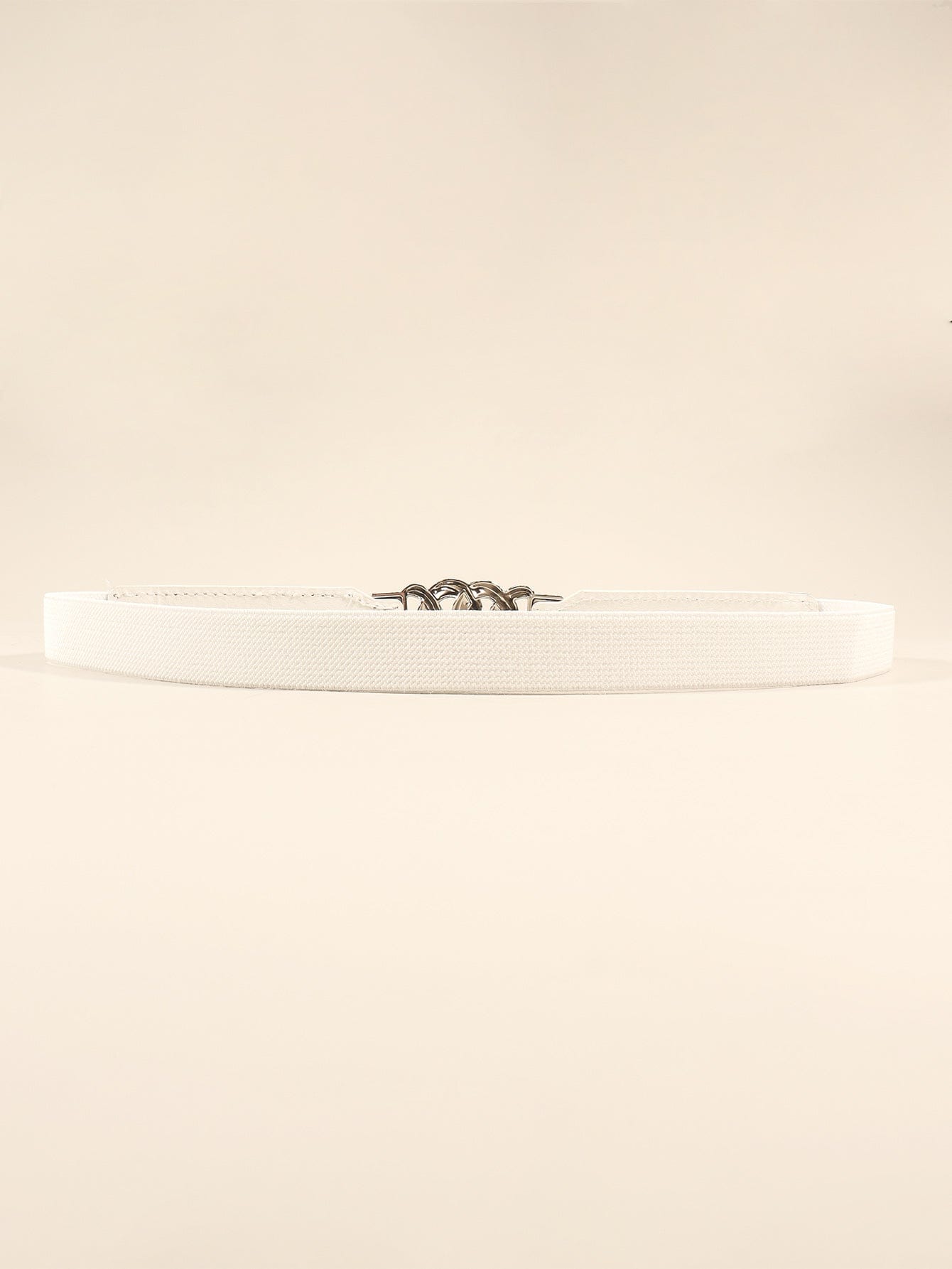 Zinc Alloy Buckle Elastic PU Belt - Body By J'ne