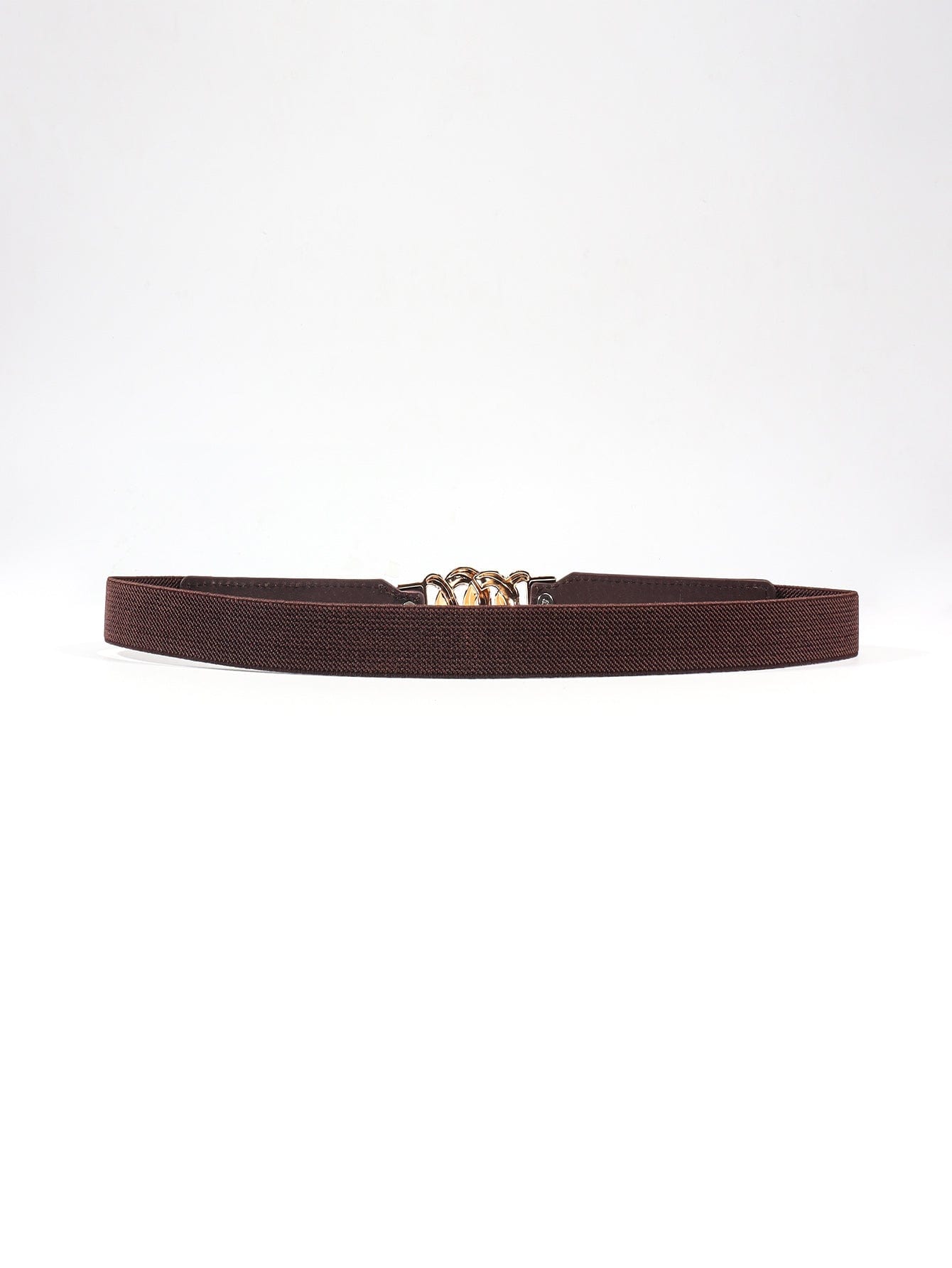Zinc Alloy Buckle Elastic PU Belt - Body By J'ne