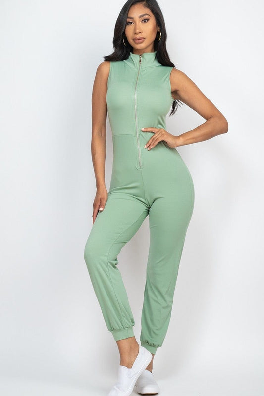 Zip Front Jumpsuit - Body By J'ne