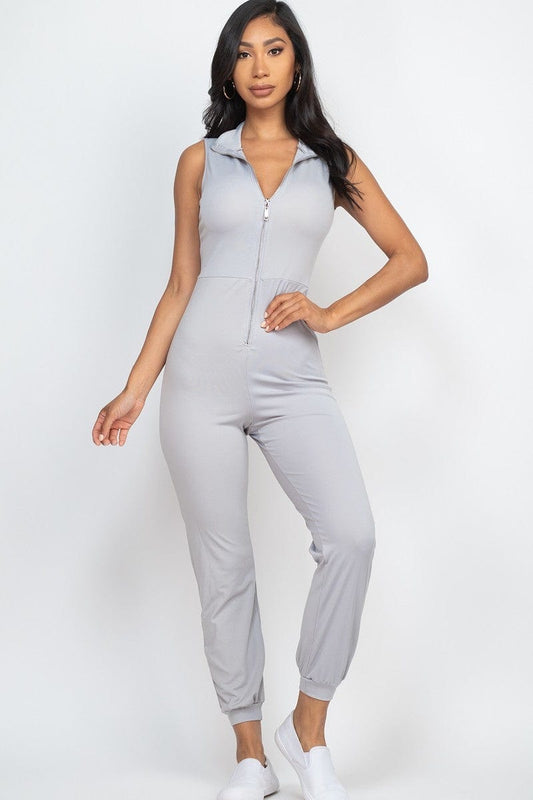 Zip Front Jumpsuit - Body By J'ne