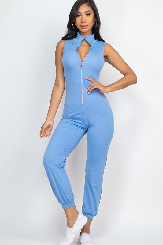 Zip Front Jumpsuit - Body By J'ne