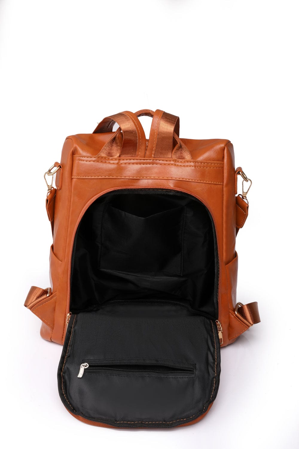 Zipper Pocket Backpack - Body By J'ne