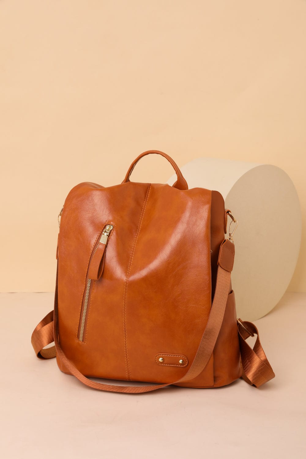 Zipper Pocket Backpack - Body By J'ne