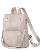 Zipper Pocket Beaded Backpack - Body By J'ne