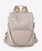 Zipper Pocket Beaded Backpack - Body By J'ne