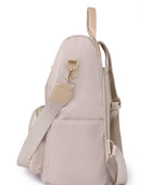 Zipper Pocket Beaded Backpack - Body By J'ne