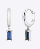 Zircon Huggie Drop Earrings - Body By J'ne